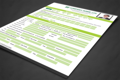 Registration Form template 