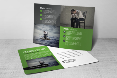 Business Solution Agency Postcard