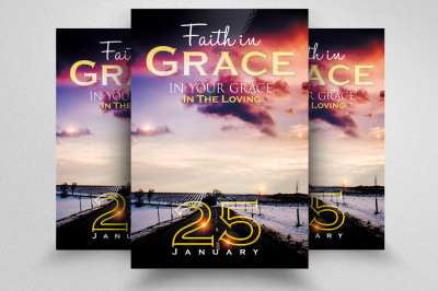 Grace Church Flyer Template