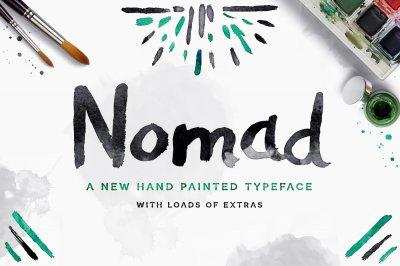 Nomad Font + Extras