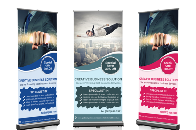 Corporate Business Rollup Banner