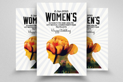 Womens Day Flyer Template