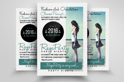 Women Freedom Flyer Template