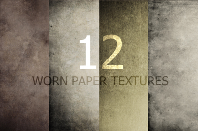 12 Paper textures