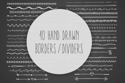 Hand Drawn Borders / Dividers