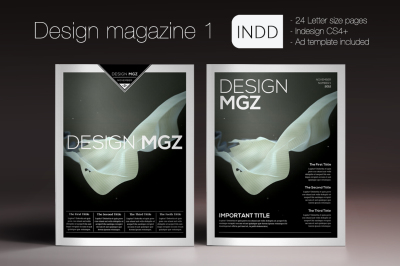 Design Magazine Indesign Template