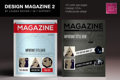 Design Magazine 2 Indesign Template