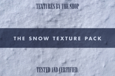 The snow texture pack