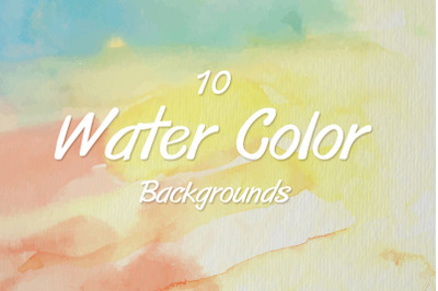 10 Watercolor texture backgrounds