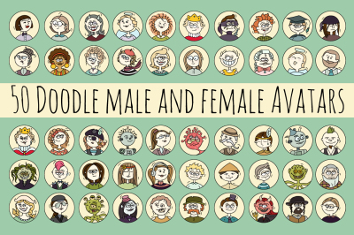 Doodle Avatar Collection
