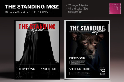 The Standing Magazine Indesign Template