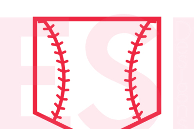 Baseball Pocket Design - SVG, DXF, EPS - Cutting Files