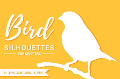 Bird Silhouettes for Crafters