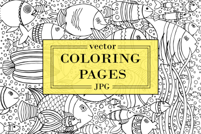 Coloring pages for adults and kids