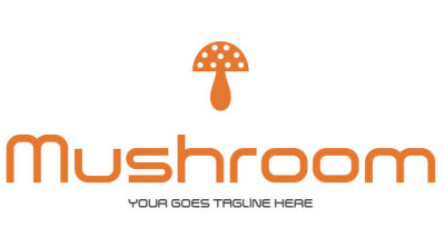 Mushroom Logo Template