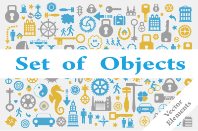 Set of vector objects