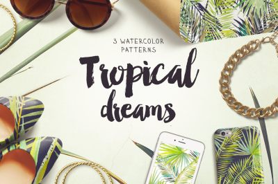 Tropical dreams patterns