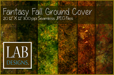 20 Seamless Fall Ground Cover Textures
