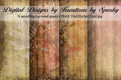 Shades of Summer Wood Textured Papers 1