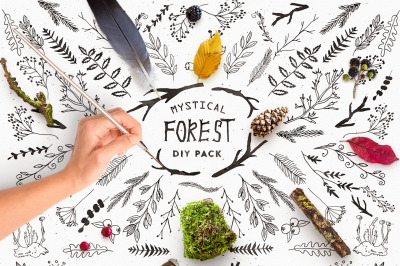 Mystical Forest DIY + Bonus Logos