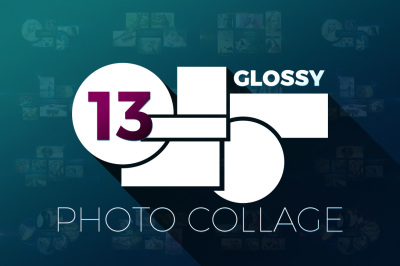 13 Glossy Photo Collage