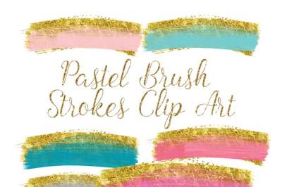 brush strokes clip art, gold brush clipart, gold paint clipart, wedding gold Paint Clipart, gold ink strokes clipart, watercolor clip art