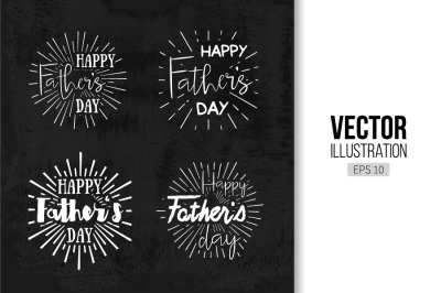 Happy Father's Day labels