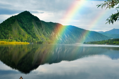 Realistic Rainbow Photo Overlays