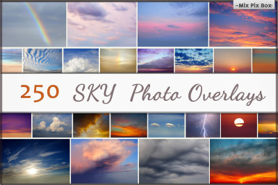 250 Sky Overlays