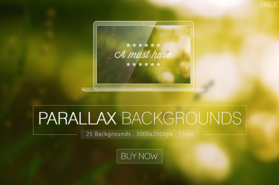 Parallax Blurred Backgrounds Vol.2