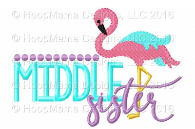 Middle Sister flamingo