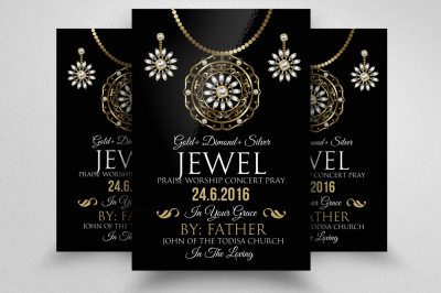 Jewllery Shop Business Flyers