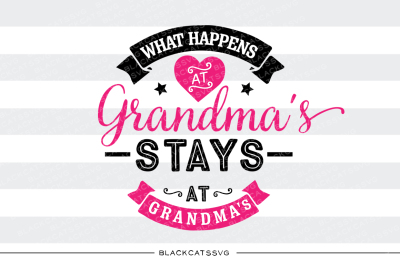 What happens at Grandma's SVG
