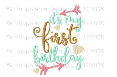 It's My First Birthday