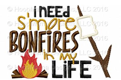 I Need Smore Bonfires