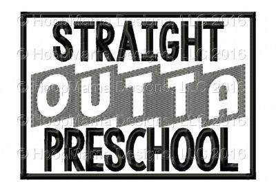 Straight Outta Preschool