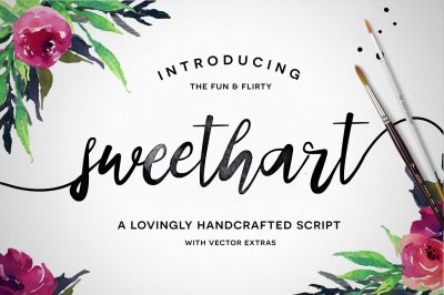 Sweethart Script + Vectors