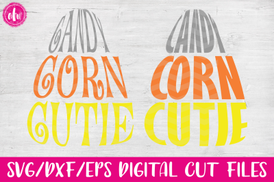 Candy Corn Cutie - SVG, DXF, EPS Cut Files