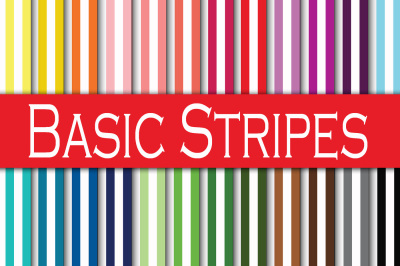 Basic Stripes Digital Paper