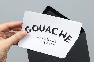 Gouache Handmade Typeface