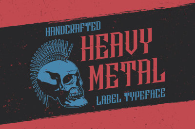 HeavyMetal Typeface