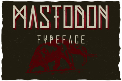 Mastodon Typeface