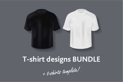T-shirt designs BUNDLE