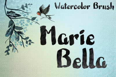 Marie Bella Brush Font