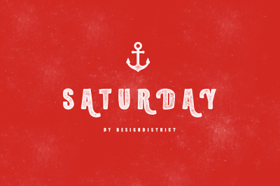 Saturday Typeface