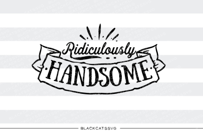 Ridiculously handsome SVG