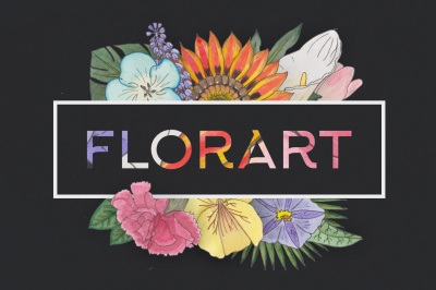 FlorArt Watercolor Kit