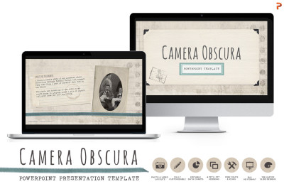 Camera Obscura Powerpoint Templates