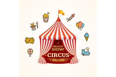 Circus Concept. Vector