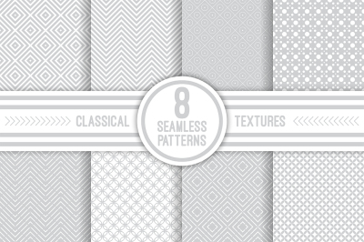 Classical seamless patterns set